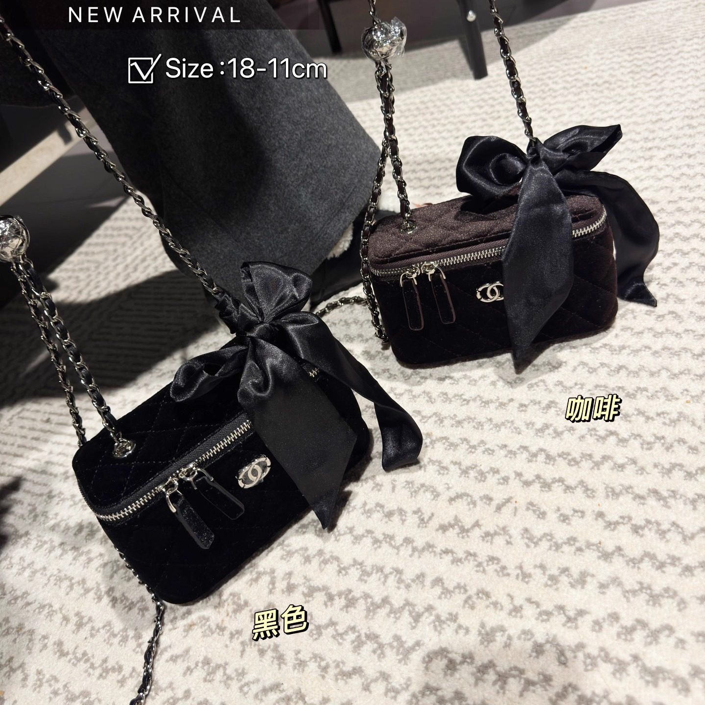 高级感丝绒蝴蝶结包小香风菱格链条盒子包超火精致斜挎迷你小包包,箱包皮具/热销女包/男包,小方包,淘宝优惠券,粉丝福利购,淘宝优惠卷