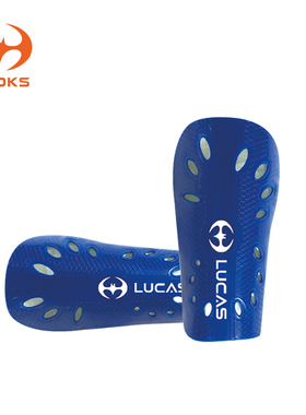 路克士足球护腿板儿童青少年小学生足球比赛训练护小腿板加厚护脚