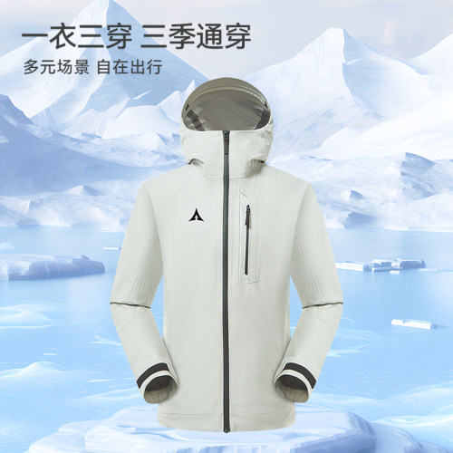 路克士新款男女冲锋衣