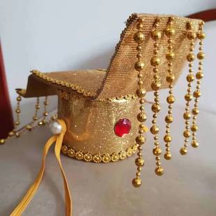 唐朝皇帝帽子 古装头汉服帽子配件男士汉朝清朝帽影视演出表演帽