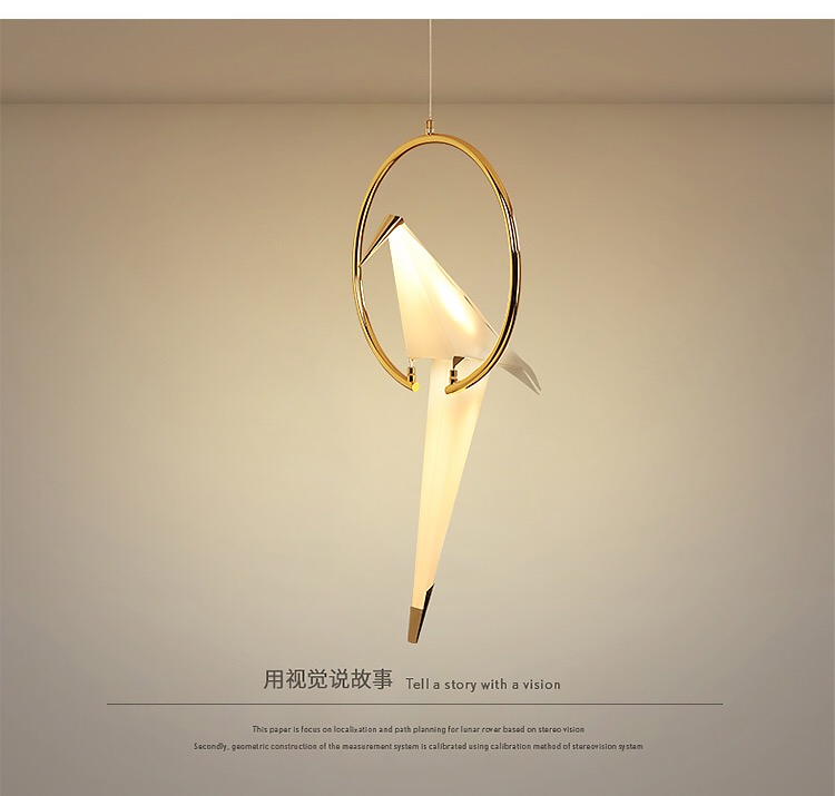 限时优惠小鸟灯千纸鹤灯现代简约