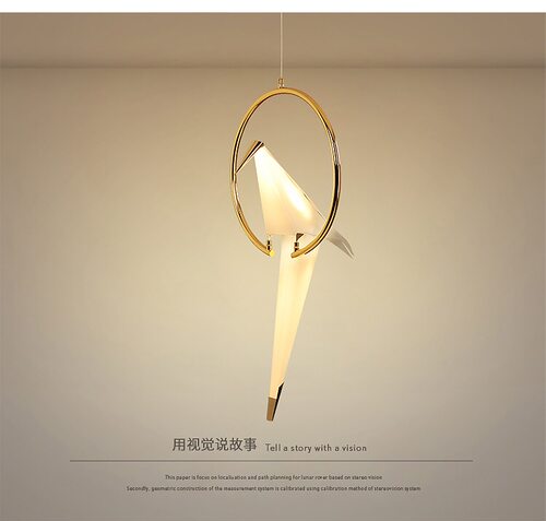 限时优惠小鸟灯千纸鹤灯现代简约