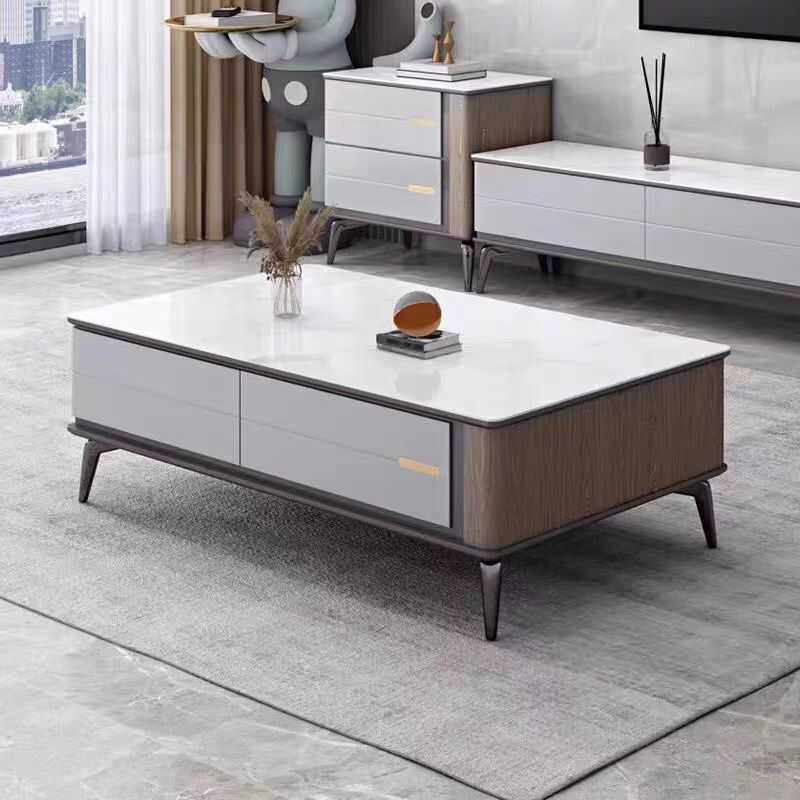 岩板茶几大小户型电视柜组合地柜客厅轻奢收纳柜现代轻奢,住宅家具,茶几,淘宝优惠券,粉丝福利购,淘宝优惠卷