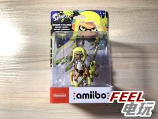 任天堂amiibo手办 斯普拉遁3 splatoon喷射战士3黄色女孩 switch*