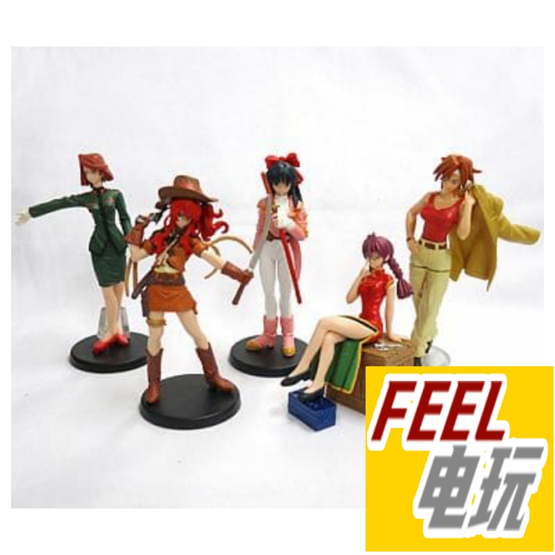 万代HGIF扭蛋/手办 樱花大战第5幕 真宫寺樱 洁蜜妮 李红兰 现货*