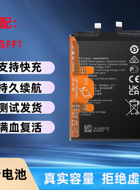 适用于优畅享50plus VP005 优畅享30E VP004雷鸟FF1 F810手机电池