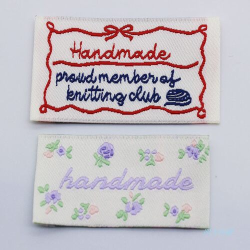 手工品包包饰品商标handmade织标