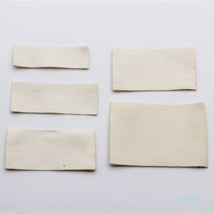 通用空白本白棉带标签柔软棉带领标商标手工品标签服装 纯棉商标