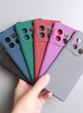 Ace3一加12适用一加Ace5Pro手机壳Ace6T磨砂防汗指纹耐脏oneplus13T软硅胶Ace3Pro男女款1+15全包防摔套9R/10