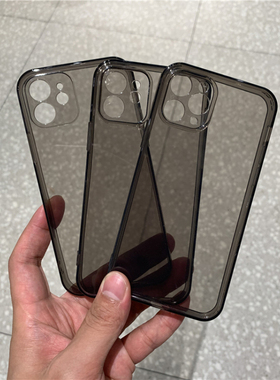 K80/K70至尊版透明黑灰色适用红米k90Promax手机壳精孔note14/13/12硅胶K50软壳K60全包Note15Pro+/Turbo4Pro