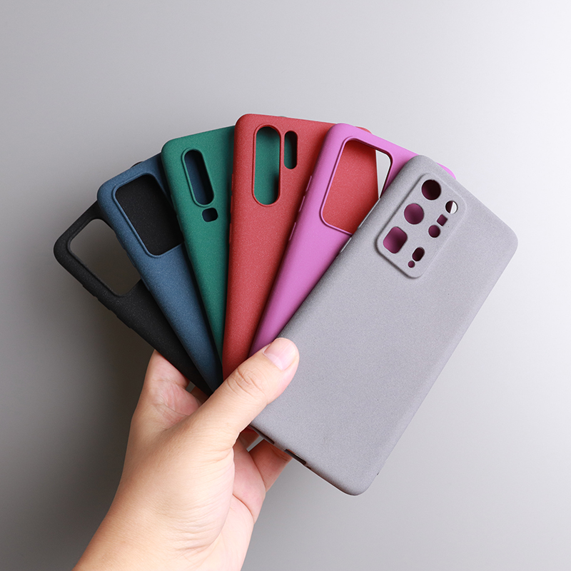 华为p40pro手机壳灰色p30