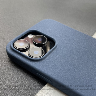 17Air粗磨砂颗粒手感适用iPhone16pro手机壳大孔火山口苹果16promax简约小众纯色15plus防滑14全包13 12防摔