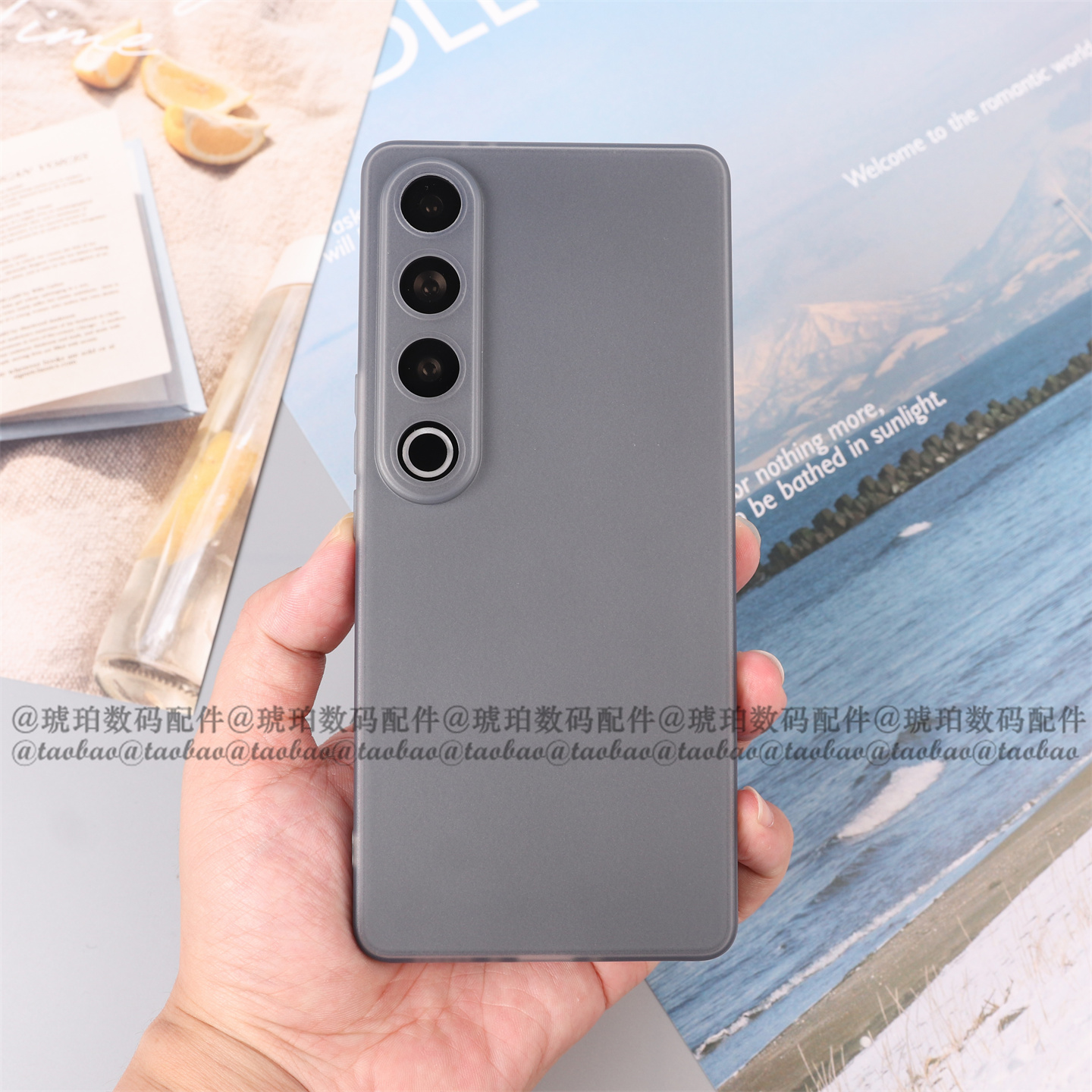 适用魅族21Pro手机壳透灰TPU磨砂软壳Meizu21Note全包硅胶保护套20Classic简约高颜值情侣个性百搭透明黑白22