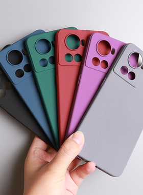 适用一加10R手机壳1+10pro奶奶灰色1加ACE磨砂防滑11竞速版Ace2V软硅胶套AcePro