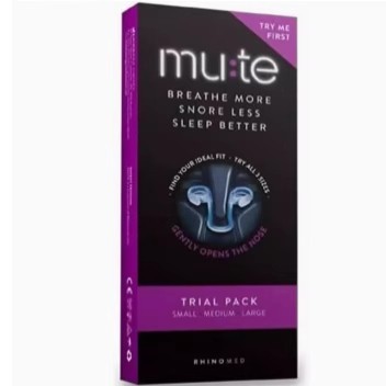 美国Rhinomed Mute Nasal Dilator呼噜鼻扩张器止鼾鼻子呼吸通畅