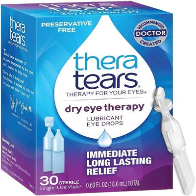 现货美国TheraTears Dry Eye Therapy Lubricating Eye Drops