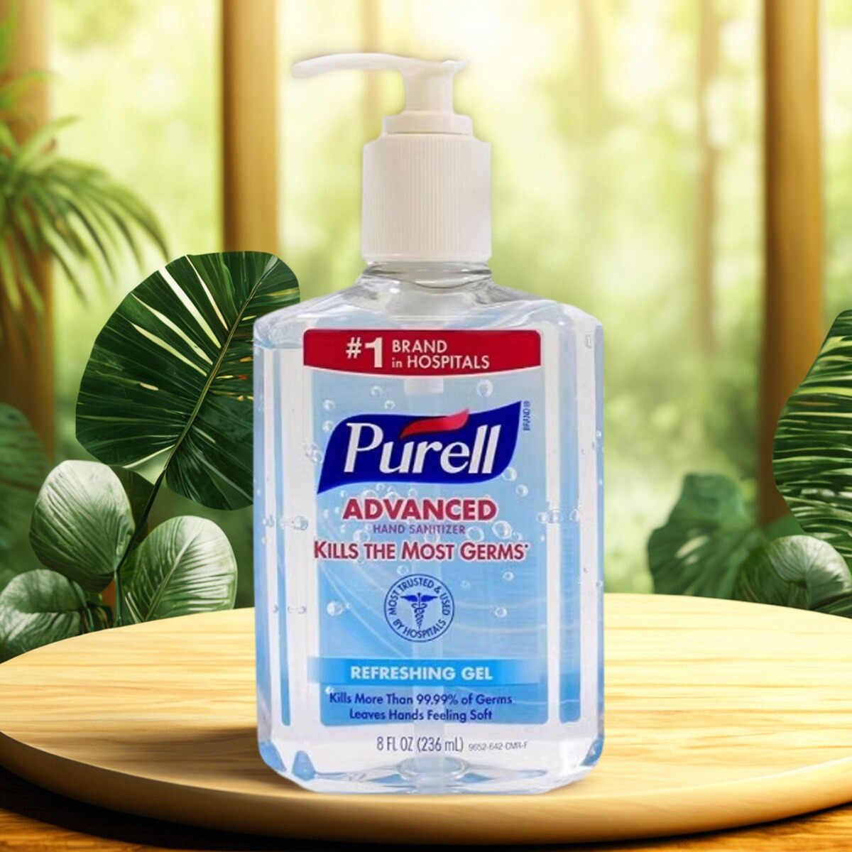 美国Purell普瑞来Advanced Hand Sanitizer消毒免洗高级洗手液