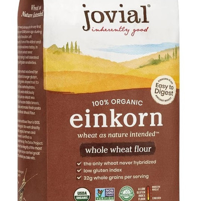 Jovial 100% Organic Einkorn Whole Wheat Flour 32oz