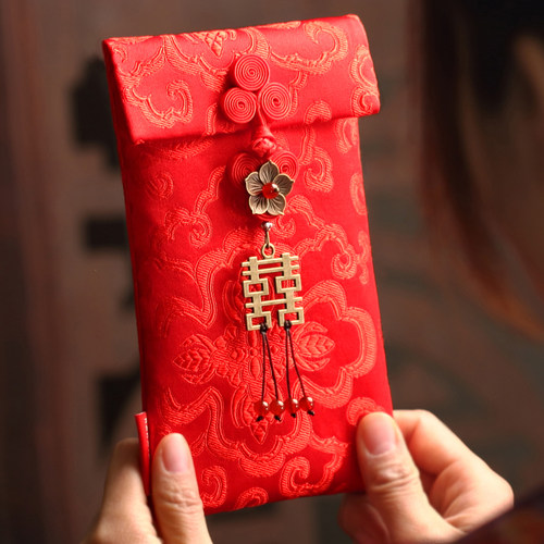 订婚结婚专用红包高档刺绣礼金袋