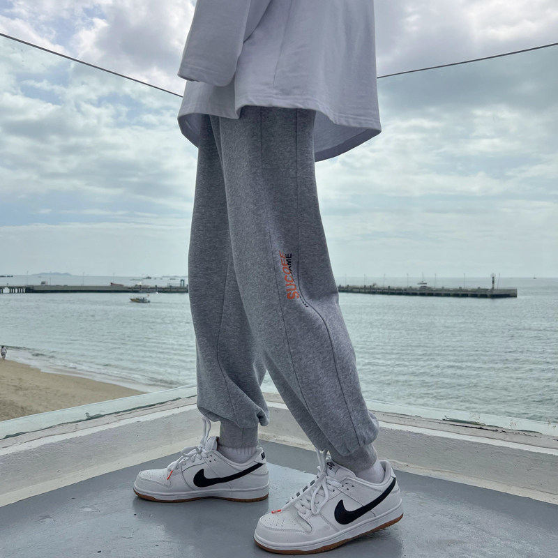 男女港风潮流垂坠感宽松直筒休闲裤227-2*C513*P50控68图片