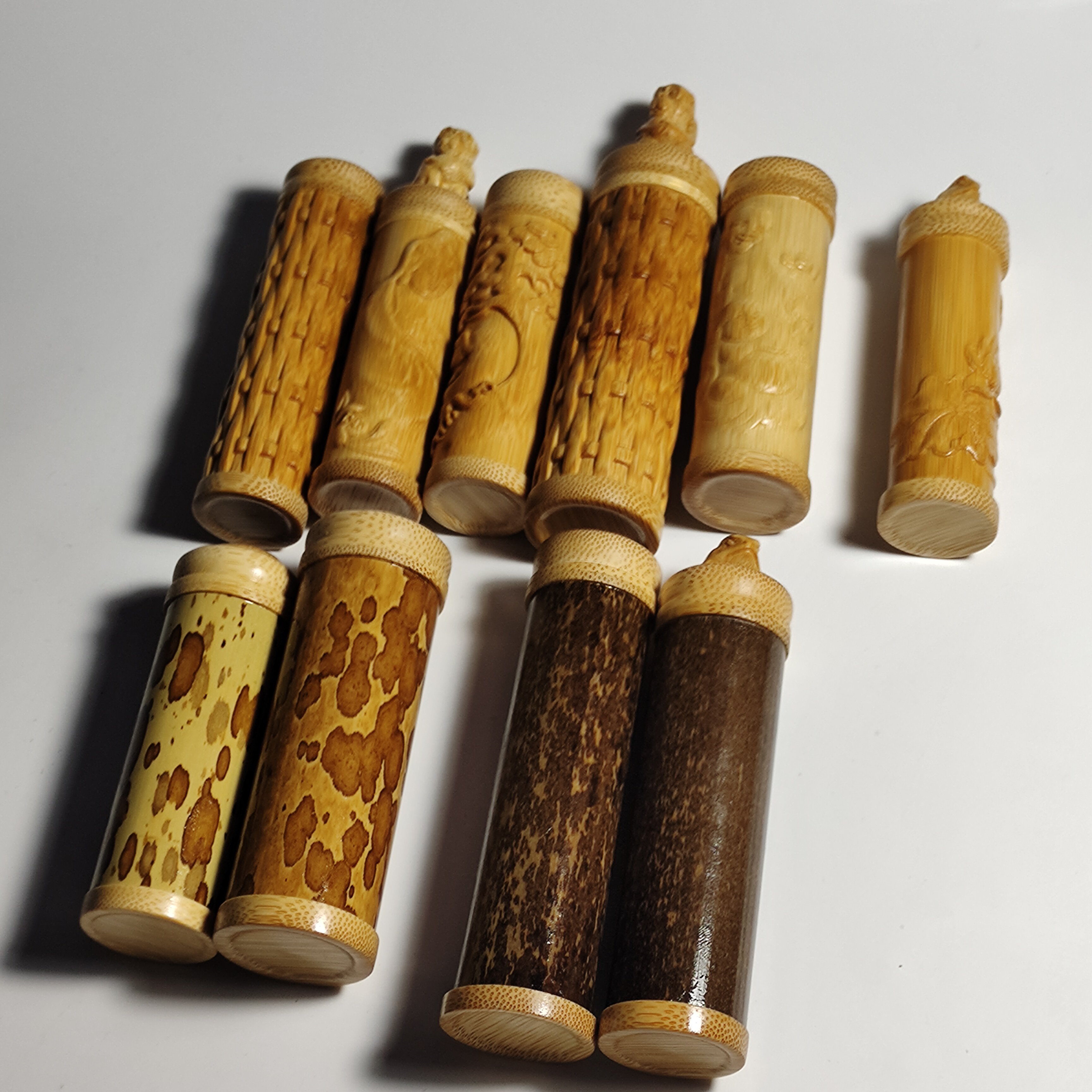 牙签盒手工随身迷你便携式天然图片