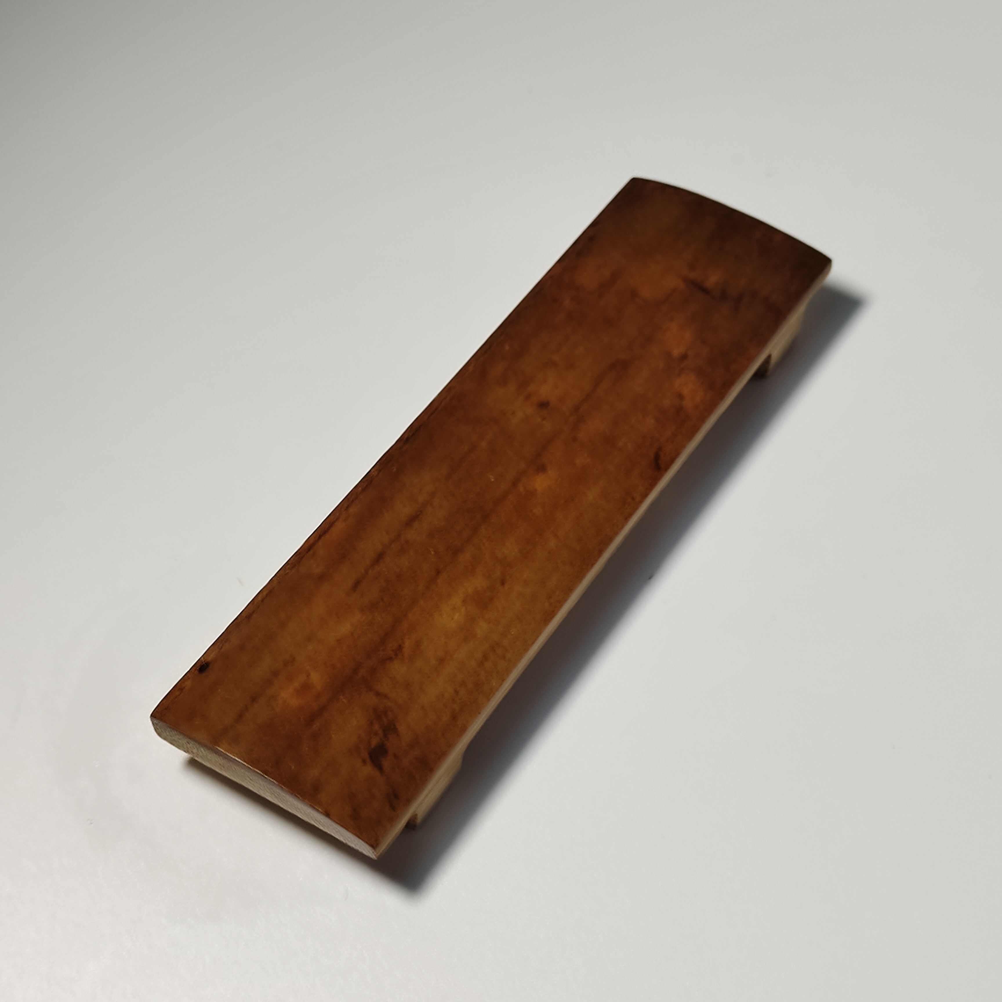 精品纯手工精磨镜面玉竹把件摆件板凳笔架茶器隔置架茶道文玩
