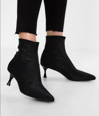 国内现货鱼蛋kaiser细高跟短靴