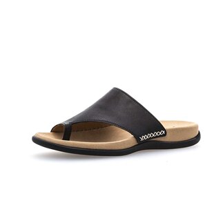 德国代购Gabor嘉宝平底休闲百搭全皮女鞋拖鞋03.700 F楦 2025夏款