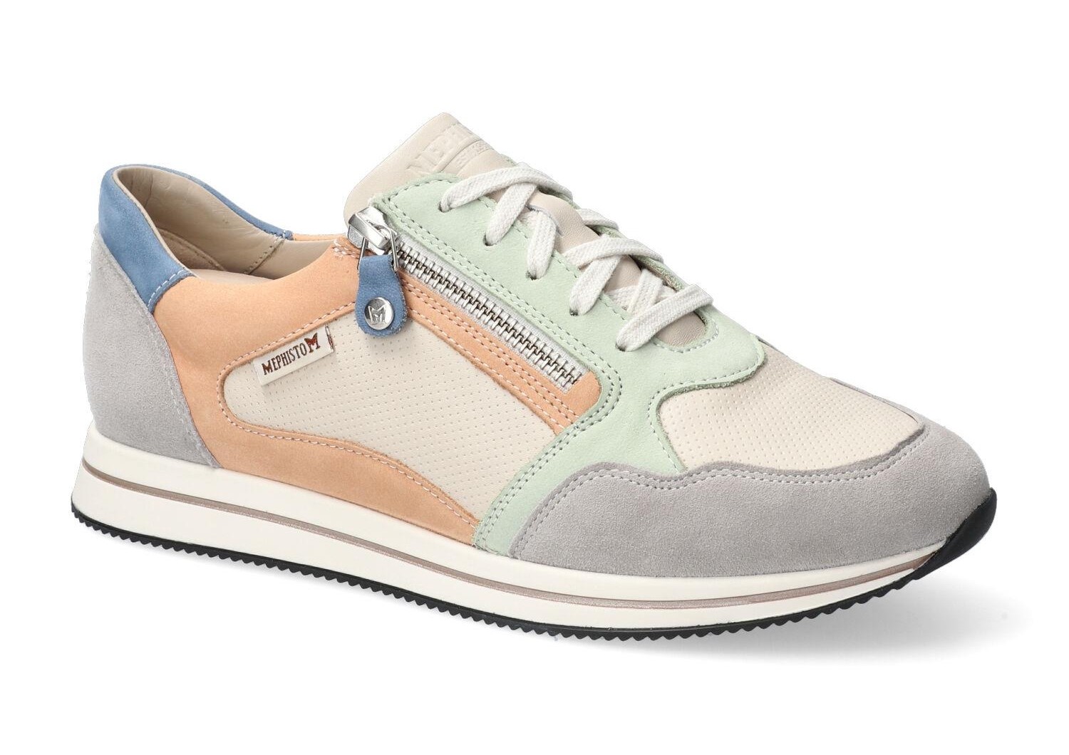 鱼蛋代购mephisto马飞仕图女鞋2024春夏小孔透气休闲鞋leenie新款