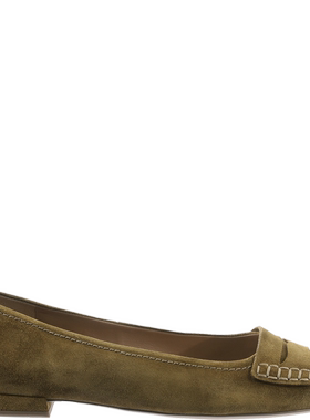 鱼蛋代购 hogl女士友高小牛皮浅口芭蕾鞋单鞋0-100902 2025秋冬款