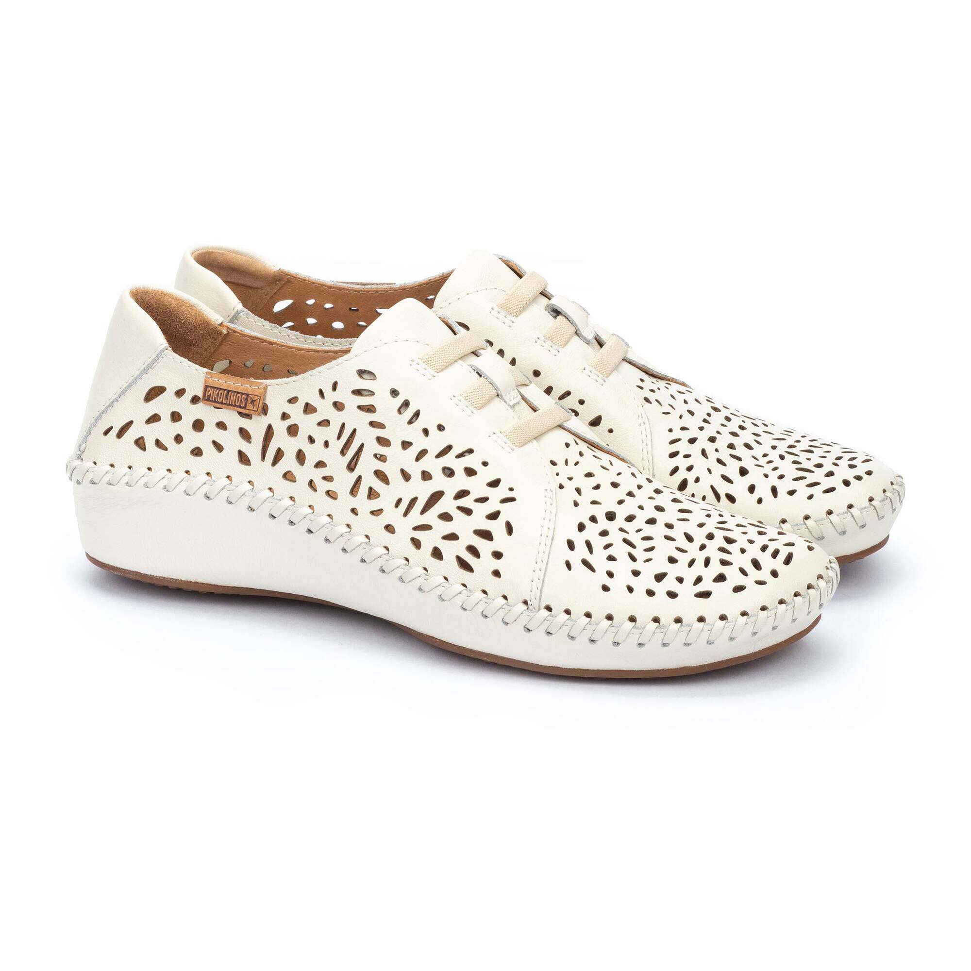 代购pikolinos派高雁女鞋2024春夏新款镂空透气休闲皮鞋 655-4783