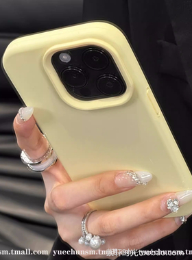 Baby奶油黄色ins风适用vivoX100pro手机壳X90s真液态硅胶S19/S17百搭S18e新款X80/X70全包S16防摔XNOTE女y53s