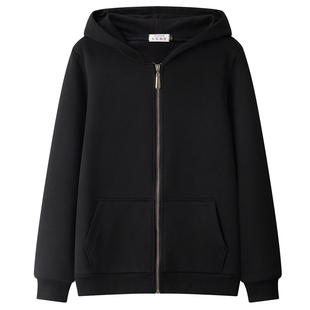 卫衣外套女春秋款2025新款薄款宽松休闲显瘦连帽拉链开衫长袖上衣