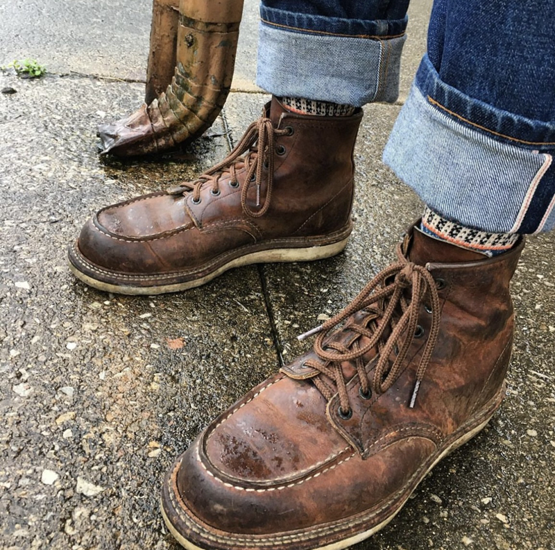 美国正品现货redwing1907红翼工装靴男靴Red wing靴子男方头短靴 流行男鞋 时装靴 原图主图