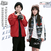 马甲外套 加厚保暖男童 JAC梦想家童装 冰岛提花摇粒绒双面穿冬季