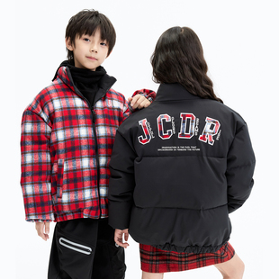 加厚保暖双面穿儿童外套 圣诞新年限定 JAC梦想家童装 暴雪时分