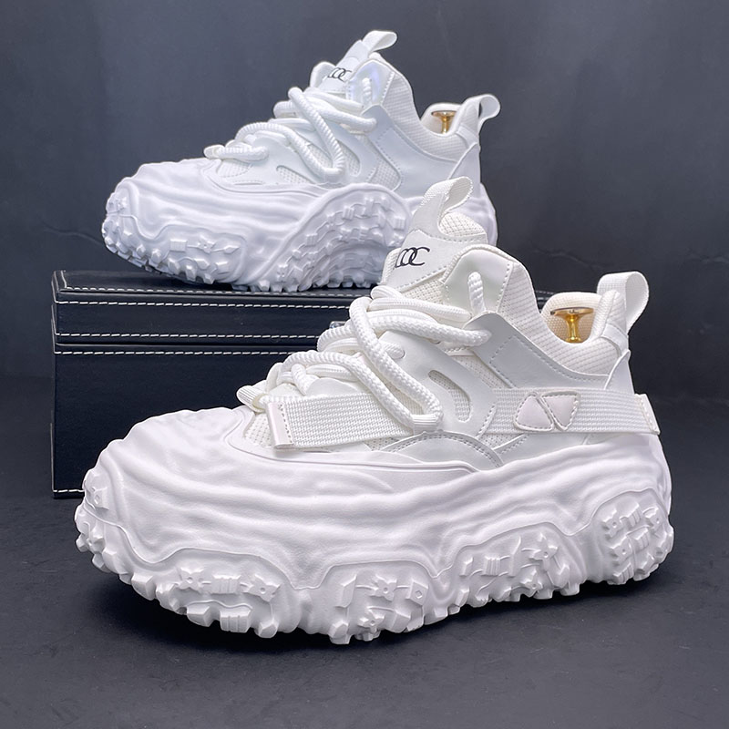 老爹鞋男士厚底内增高小白鞋时尚