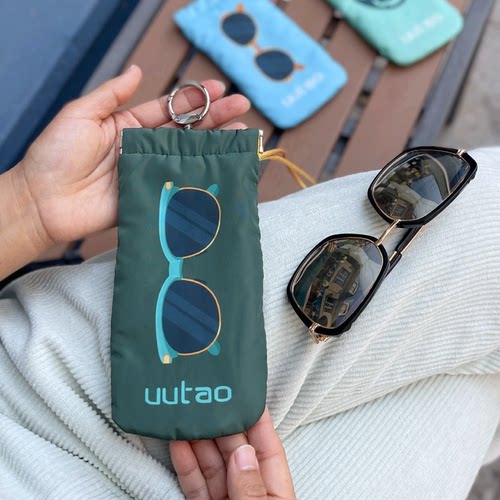 uuao太阳眼镜袋小众设计可挂便携