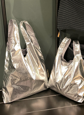 uutao原创包袋轻便折叠手提袋小众设计时尚女包潮百搭新款环保袋