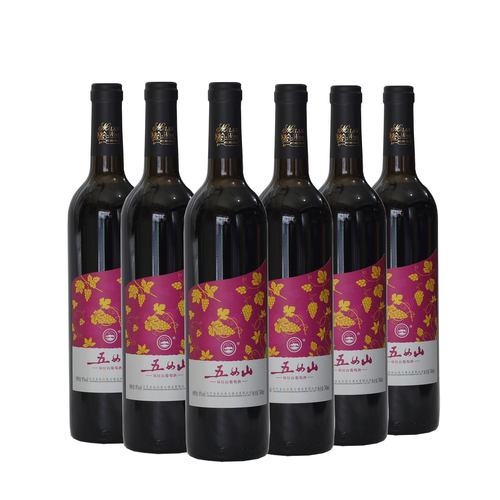 本溪桓仁辽宁五女山整箱6支红酒