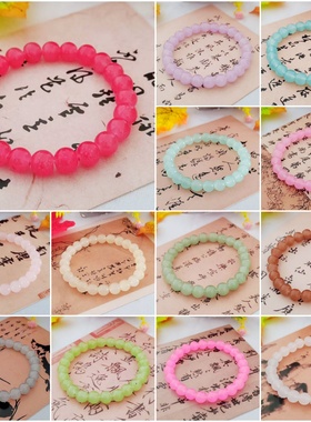 高级感素圈diy闺蜜手串女款学生小众百搭轻奢简约手链饰品手饰