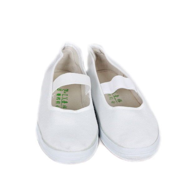 厂家直销男女纯白球鞋舞蹈鞋练功太极晨练鞋小孩体操鞋系带工作鞋