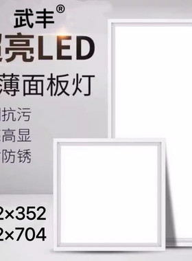 352x352集成吊顶嵌入式LED平板灯