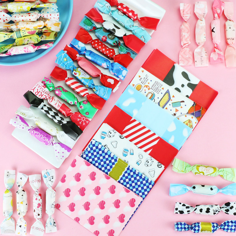 牛轧糖纸 包糖纸 糖果纸手工牛轧糖包装纸油纸 牛奶糖纸100张多款,厨房/烹饪用具,烘焙用纸,淘宝优惠券,粉丝福利购,淘宝优惠卷