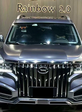 适用于传祺GS8改装大包围传奇GS7前杠电镀中网镀铬款改装件GS8