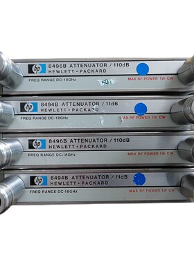 Agilent安捷伦 8496B+8494B RF SMA手调步进衰减器8494H 8496H