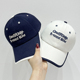 百搭休闲甜酷个性 新款 鸭舌帽 韩版 软顶字母刺绣拼色棒球帽子女夏季