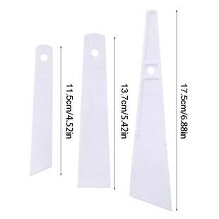 牛角楸漆艺材料漆艺漆画专用牛角刮刀 调漆专用 不易变形塑料刮刀