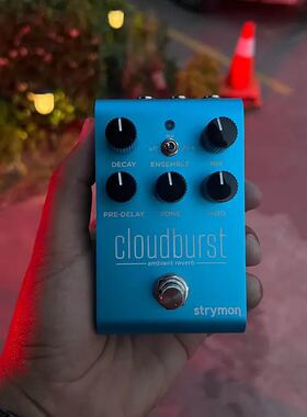 Strymon Cloudburst电吉他效果器单块失真过载延迟混响颤音模拟
