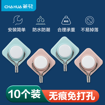 茶花门后挂钩强力粘胶免打孔